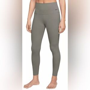 Nike Women's Zenvy Gentle-Support High-Waisted 7/8 Leggings Light Army Sz XS